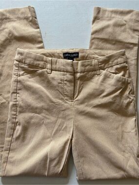 Cynthia Rowley Pale Yellow Pinstripe Trousers ✨ Size 2